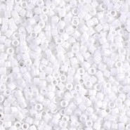 Miyuki delica beads 10/0 - Opaque chalk white DBM-200